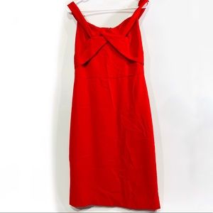 NEW Eva Franco Sophia Red Off Shoulder Dress